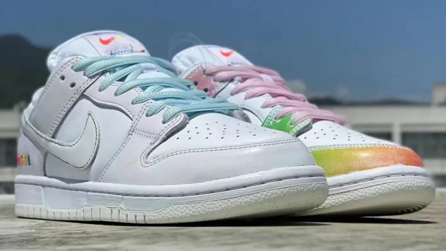 Check Out This Closer Look At The ‘Be True’ Nike Dunk Low